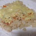 きらり流れ星's cooksnap of when they made ずぼらご飯。レンチんだけでチーズ飯。.