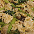 nanaきち's cooksnap of when they made 簡単☆小松菜と豚肉の豆板醤炒め.