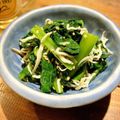 胃袋わっしょい's cooksnap of when they made レンジで簡単！小松菜としらすの胡麻ナムル.