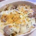 Lilysuke's cooksnap of when they made かぼちゃとソーセージの豆乳グラタン♪♪.