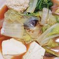 akiyuママ's cooksnap of when they made 軟骨入り鶏つくね鍋.