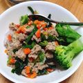 メルティローズ's cooksnap of when they made ブロッコリーのピリ辛肉味噌炒め.