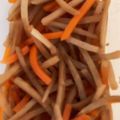 ちゃろみん's cooksnap of when they made きんぴらごぼう【レンジで2分20秒】.