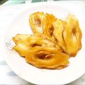 あきつま（杏花☆）'s cooksnap of when they made 驚き♡ちくわぶde甘辛バターいももち風.