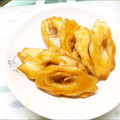 あきつま（杏花☆）'s cooksnap of when they made 驚き♡ちくわぶde甘辛バターいももち風.
