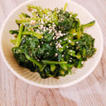 ♡мiчаⅵ♡⋆'s cooksnap of when they made ★ほうれんそうのおひたし★.