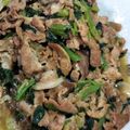 ★ほのどんママ★'s cooksnap of when they made ホウレン草と生姜焼き.