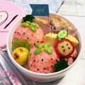 ＊ひよりんご＊'s cooksnap of when they made お弁当の彩りに♪ポテサラりんごちゃん.