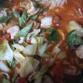 あゆみ0118's cooksnap of when they made 鶏肉とキャベツのトマト煮込み.