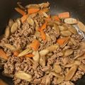 クックTF9N10☆'s cooksnap of when they made ＊ゴボウと牛肉の甘辛炒め＊.