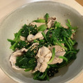caruga's cooksnap of when they made ほうれん草と豚肉のポン酢和え.