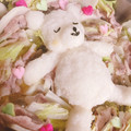 ★ままうえさま's cooksnap of when they made 大根おろしアート☆シロクマ熟睡中〜.