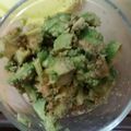 あんこだよ。's cooksnap of when they made 簡単おつまみ アボカドの山わさび和え.