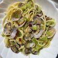 クックmichi11's cooksnap of when they made ランチ♫あさりとキャベツのペペロンチーノ.