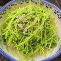 クック6WC89N☆'s cooksnap of when they made 豆苗のにんにく炒め。シンプル簡単に！.