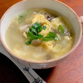 ＊＊もっさん＊＊'s cooksnap of when they made ふわふわ卵と大根しいたけの中華スープ.