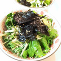 みなとのまんま's cooksnap of when they made もりもり食べれるパクチーと水菜のナムル❣.