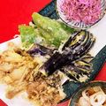 serafin's cooksnap of when they made 卵・天ぷら粉なしで！なすのサクサク天ぷら.