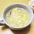 うさよ☆'s cooksnap of when they made 玉ねぎと卵と椎茸の中華とろみスープ.