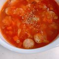 虎徹のママ's cooksnap of when they made やさしい味わい♪白菜のトマトスープ.
