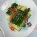 ちびっこ主婦's cooksnap of when they made きゅうりの梅かつお和え.