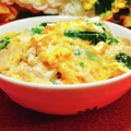 ✽チョコⅠＨ✽'s cooksnap of when they made 菜の花のたまごとじ.