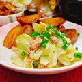 ✽チョコⅠＨ✽'s cooksnap of when they made 簡単♪ツナとキャベツのレンジ蒸し.