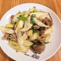 そらいろ猫's cooksnap of when they made 砂肝と白ネギとエリンギのガーリック炒め.