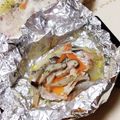 ネコかえる's cooksnap of when they made 簡単☆トースターで鮭のホイル焼き.