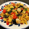 わか★'s cooksnap of when they made カンパリトマトのキクラゲと卵の炒め物.