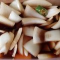 あんこだよ。's cooksnap of when they made 韓国風！ 大根と玉ねぎの漬物.