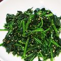 クックVOY1Q3☆'s cooksnap of when they made 簡単！3分 ほうれん草のナムル.