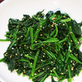 クックVOY1Q3☆'s cooksnap of when they made 簡単！3分 ほうれん草のナムル.