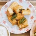 みかっしー0616's cooksnap of when they made 濃厚まろやか♪厚揚げとニンニクの芽炒め.