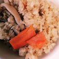 ♬あじさいのレシピ♬'s cooksnap of when they made ◆簡単♡鶏ときのこと根菜の炊き込みご飯◆.