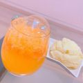 Rina☻'s cooksnap of when they made しゅわしゅわ！ 蜂蜜みかんソーダ☆*:..
