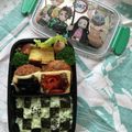 クックXRMI52☆'s cooksnap of when they made 簡単！に出来る鬼滅の刃、炭治郎のキャラ弁.