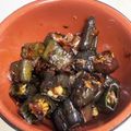 みんちゃんらぶ's cooksnap of when they made 大和野菜! 紫とうがらしの佃煮.