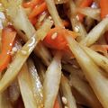 あおあお１１５'s cooksnap of when they made 塩麹きんぴらごぼう.