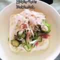 ひトみ's cooksnap of when they made オクラと茗荷の冷奴.
