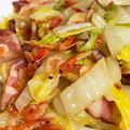 丸いフライパン's cooksnap of when they made 白菜とベーコンの桜えび炒め☆簡単で美味！.