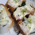 ＹＡＥＲ's cooksnap of when they made 【簡単】大葉とチーズのくるりちくわ焼き♡.