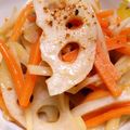 ☆とん吉☆'s cooksnap of when they made 栄養を丸ごと摂取！大根の皮★きんぴら大根.