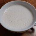 yumelon88's cooksnap of when they made 手作り黒豆煮の煮汁で♪黒豆ミルクラテ.