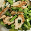 Tomotabi's cooksnap of when they made 小松菜と竹輪のメチャ旨和え.