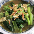 おのみちゃん's cooksnap of when they made 小松菜油揚げ♡桜エビの炒め煮.