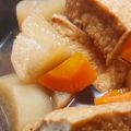 しーちゃんpapa's cooksnap of when they made 圧力鍋で厚揚げ大根煮★どんな煮物にも可♪.