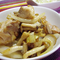 mihiGT's cooksnap of when they made 鶏としめじのマヨ炒め.