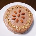 happiness7's cooksnap of when they made リラックマ✾クリスマスケーキ＊誕生日にも.