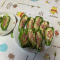 クックQT23CK☆'s cooksnap of when they made おつまみや弁当にピーマンのハムチーズ焼き.